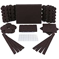 Protectores para patas de mesa. Juego de 150: 118 fieltros adhesivos y 32 lagrimas silicona adhesivas. Protector…